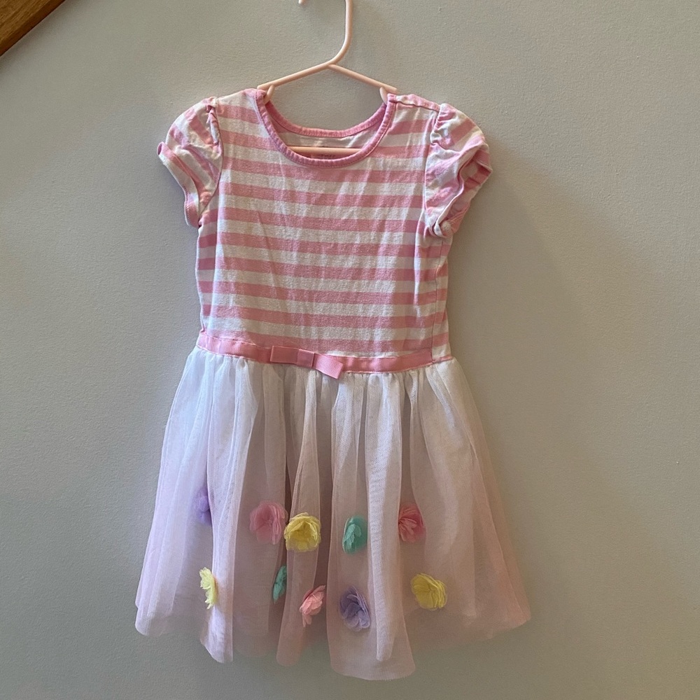 Girls 4t pink dress, children’s place